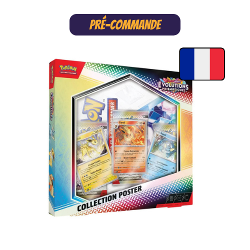 Coffret Poster Pokémon - EV8.5 - Évolutions Prismatiques - FR