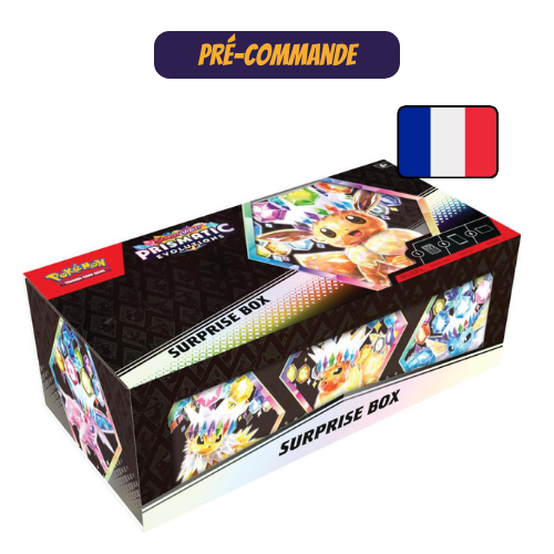 Coffret Boîte Surprise Pokémon - EV8.5 - Évolutions Prismatiques - FR