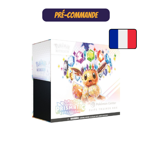 ETB - Coffret dresseur d'élite Pokémon - EV8.5 - Évolutions Prismatiques - FR